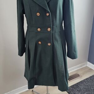 Grace Karin Forest Green Coat